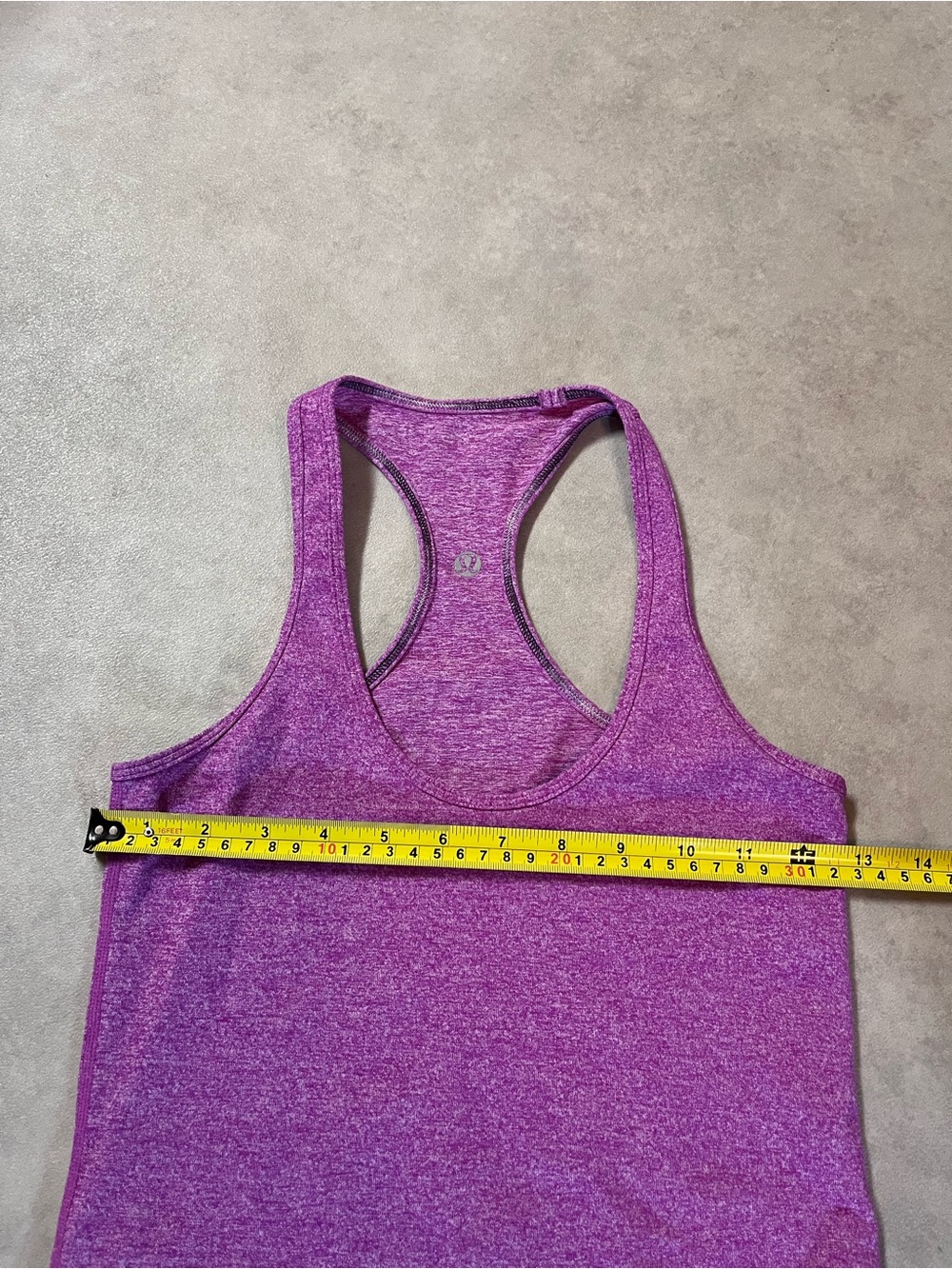 Lululemon Heathered Magenta Racerback Tank
Size 2 - Picture 4 of 6